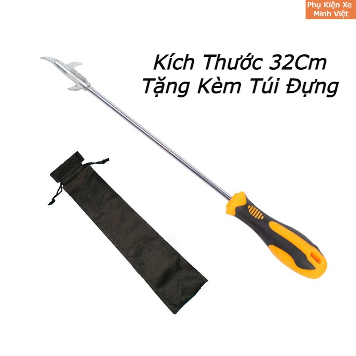 Tô Vít Đa Năng Kiểm Tra Lốp Xe Ô Tô – Lậy Đá, Phá Kính, Có Túi Đựng