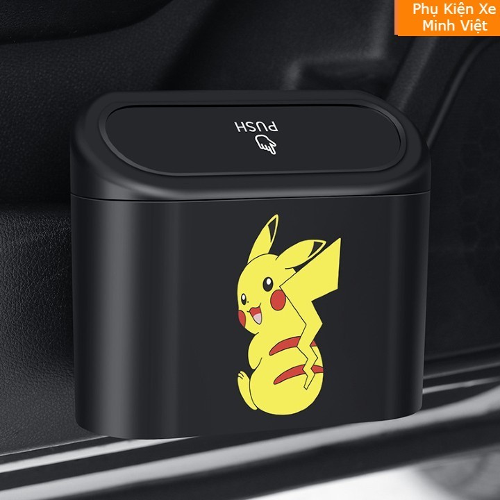 Thùng Rác Mini Để Ô Tô Đa Năng Gắn Cửa Xe, Sau Ghế , Nhựa ABS Cao Cấp