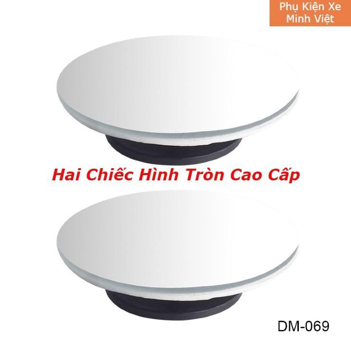 Gương Cầu Lồi Ô Tô Gắn Gương Hậu Xoay 360 – Xóa Điểm Mù, Tăng Tầm Nhìn