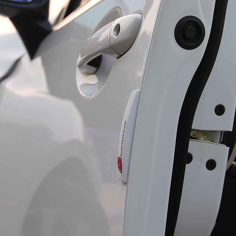 Bộ 4 Miếng Dán Chống Va Đập Cánh Cửa Ô Tô Cao Su Đàn Hồi Keo 3M