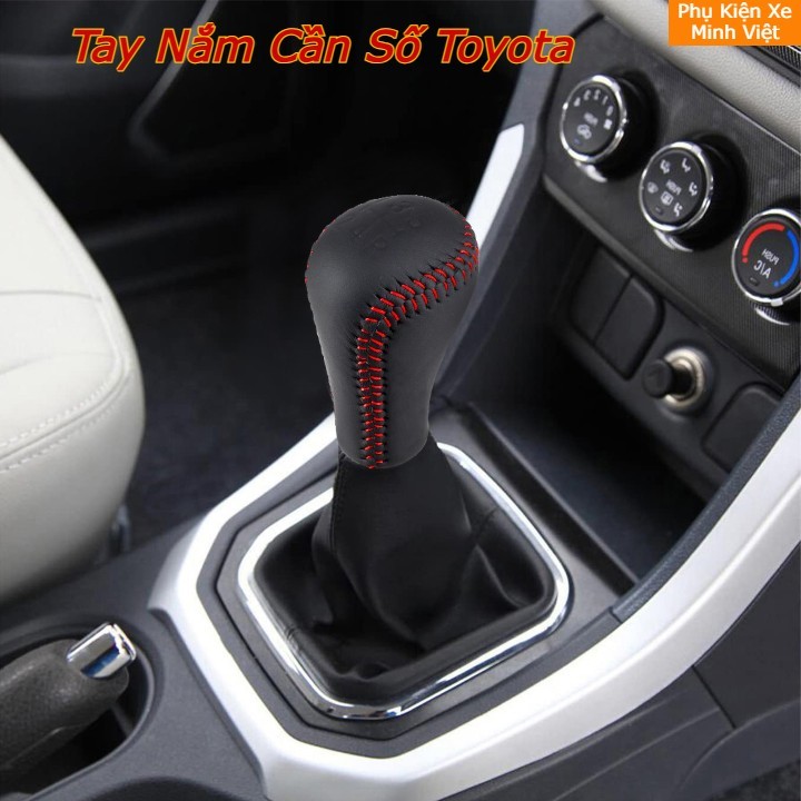 Tay Nắm Cần Số Toyota TRD 5 Cấp – Chất Liệu Da Cao Cấp