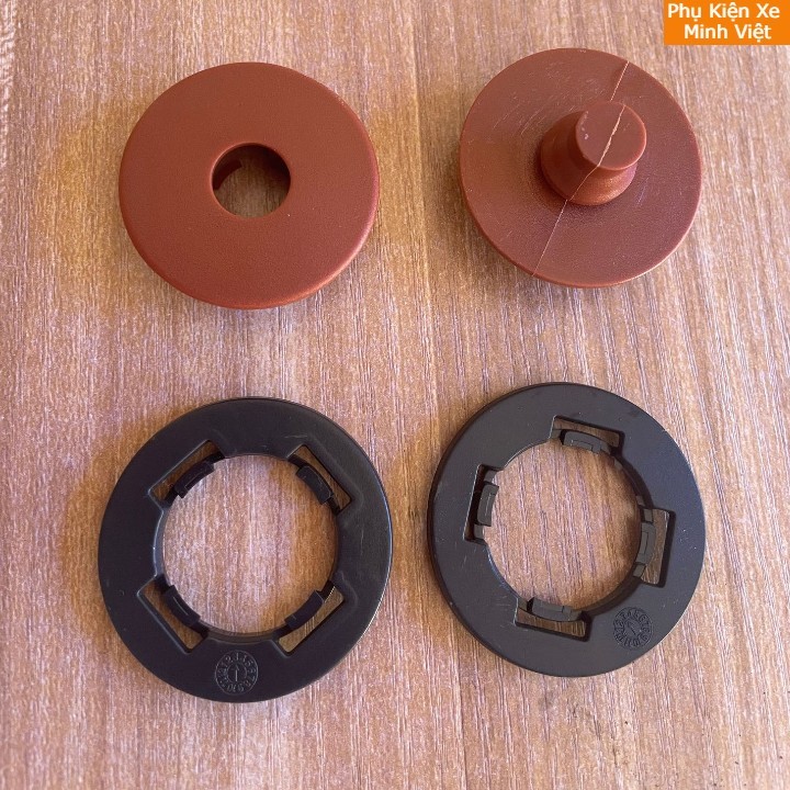 Combo 10 Bộ Khuy Cố Định Thảm Lót Sàn Ô Tô Chống Trơn Trượt Bền Bỉ,