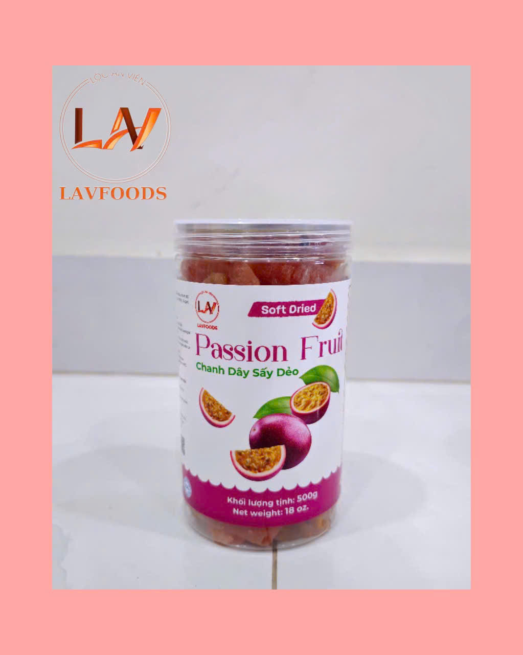 Chanh Dây Sấy Dẻo  Lavfoods