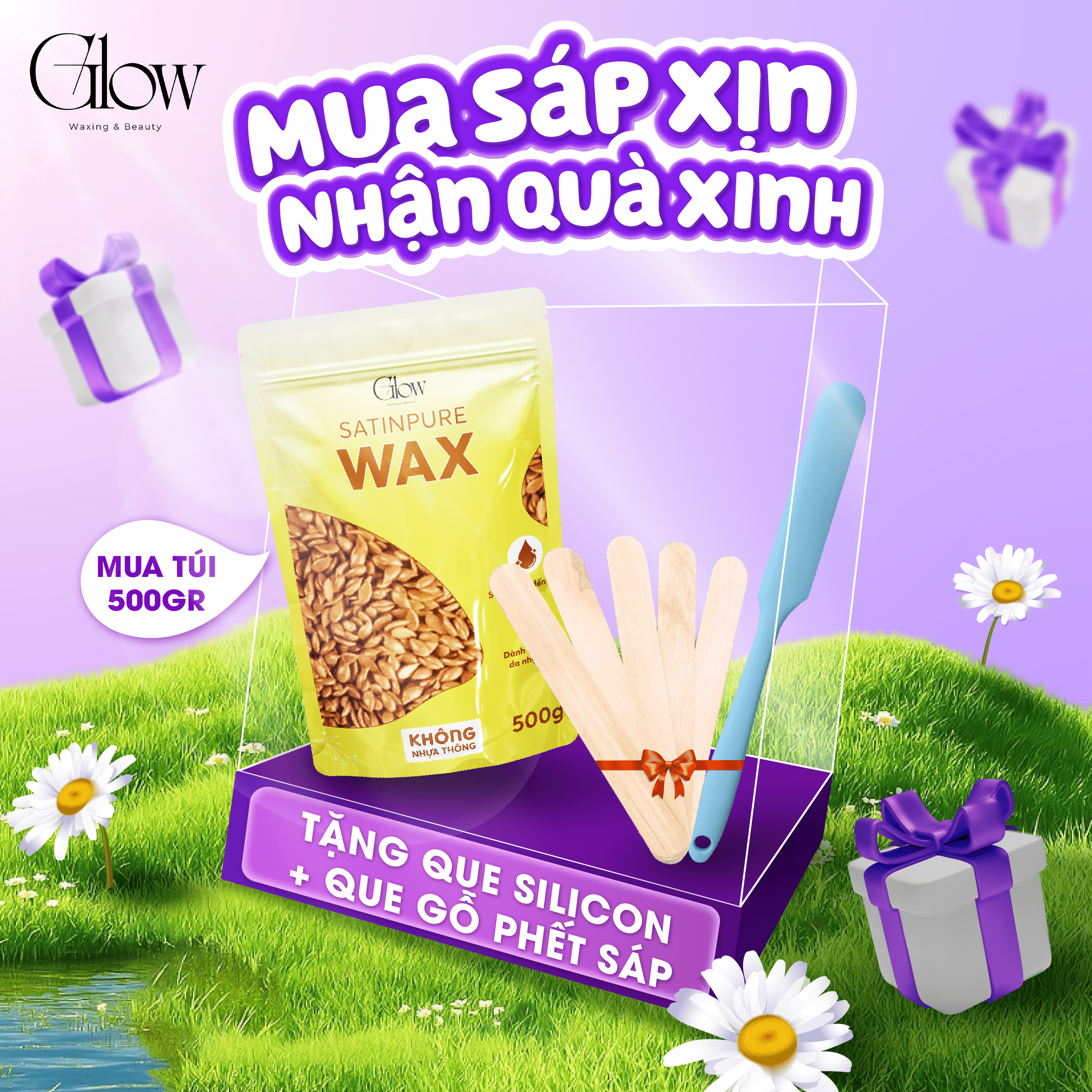 GLOWWAXING – Thương Hiệu Sáp Wax Lông Chuyên Nghiệp, An Toàn Cho Mọi Làn Da