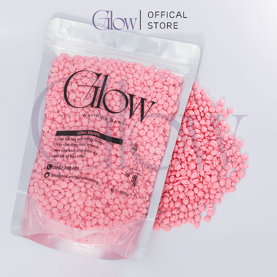 Combo Nồi Đun Sáp Wax Lông ProWax 100 + 100gram Sáp Dừa Hồng Wax Lông Cao Cấp,Siêu Bám Lông, Dành Cho Mọi Loại Da GLOW WAXING Tặng Que CHE TÊN - 8582