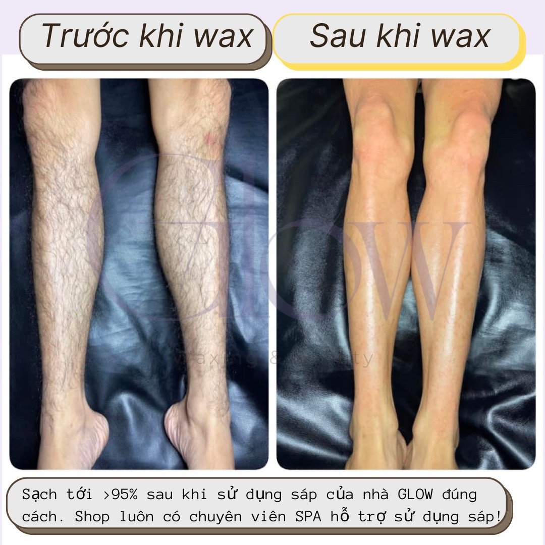 Sáp Wax Lông Mix Hỗn Hợp Nhiều Màu Cao Cấp Siêu Bám Lông GLOW WAXING Tặng Kèm Que Phết Sáp CHE TÊN SẢN PHẨM