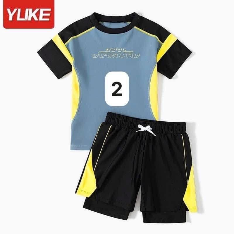 Bộ Bơi bé trai YLike size đại pha màu QCCCH80