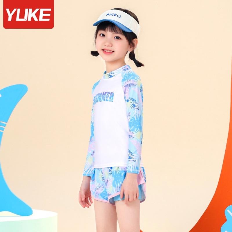 Đồ Bơi YLike dài tay chống nắng bé gái QCCCH78