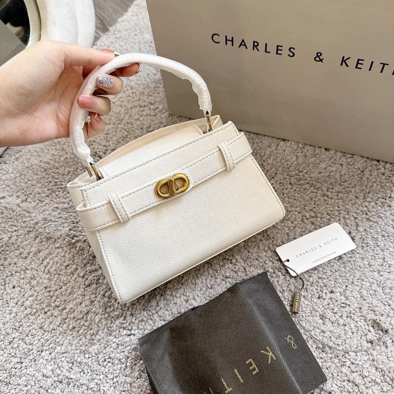 Túi C.K khoá cài ngang size 20cm Xuấttt mới 2023[HÀNG SẴN]H348