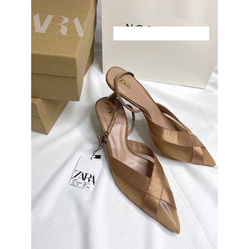 Giày ZR Nâu Mũi Nhọn FullboxH318