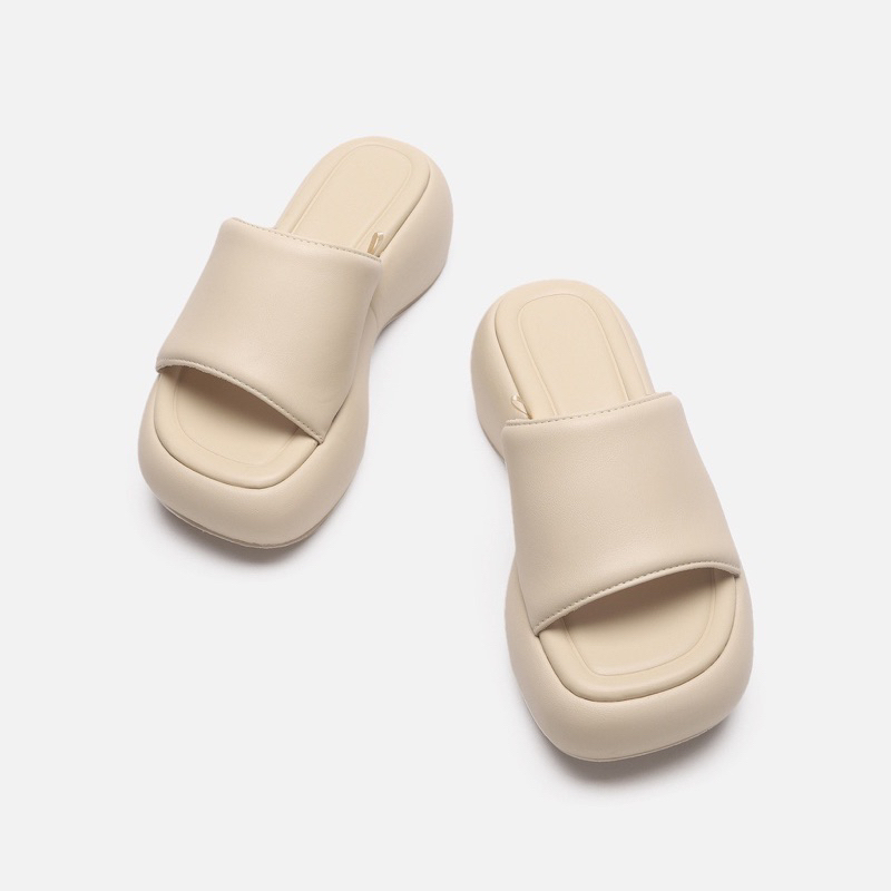 Dép Bánh Mỳ ZR độn đế hở mõm (fullbox)-(hàng sẵn)H321