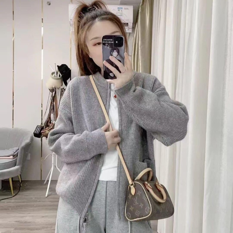 Áo len túi hông chất dày dặn( Sẵn)H297