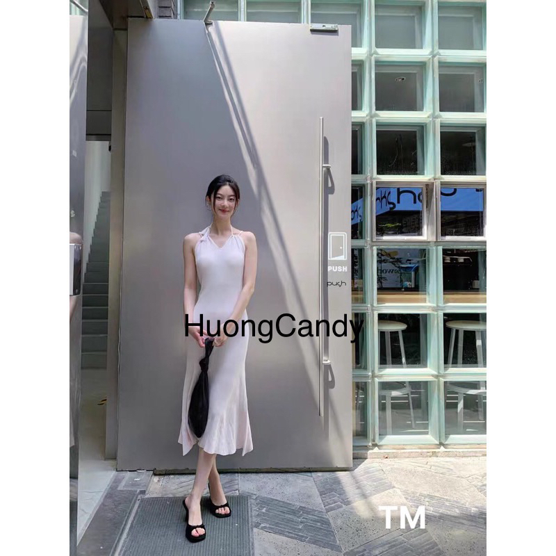 Guốc đính Nơ đen nhỏ (8cm) FullBox[ SẴN hàng]H286
