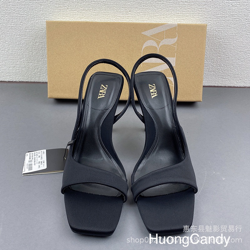 Sandal ZR Quai Mảnh Liền Thân 9cm(hàng sẵn-lùi 1 sz)H277