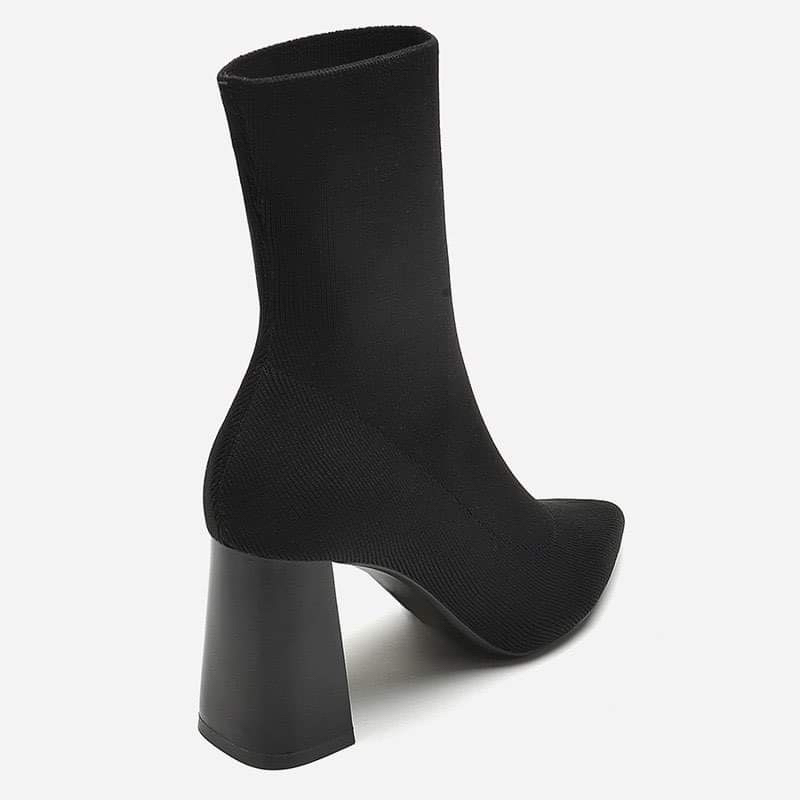 Bốt Za.Ra cổ lửng ôm chân xuất dư 7cm (FULLBOX)H261