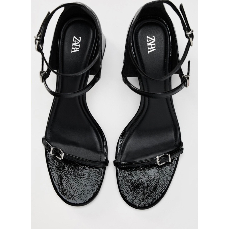 Sandal ZR 3 quai mảnh đen cài FULLBOX(hàng sẵn)H175