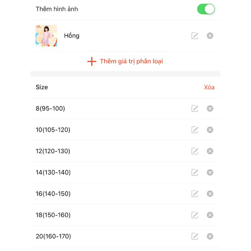 Váy bơi thỏ hồng size đại bé gái (Sẵn)H75