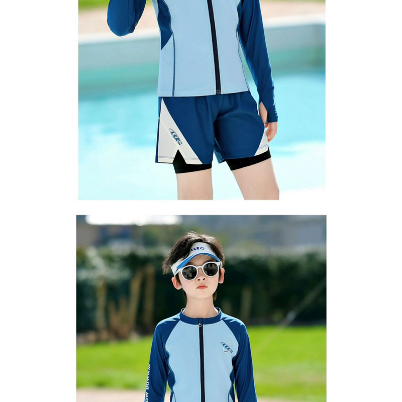 Bộ Bơi Bé trai ( quần+áo) đại Ylike QCCCH85
