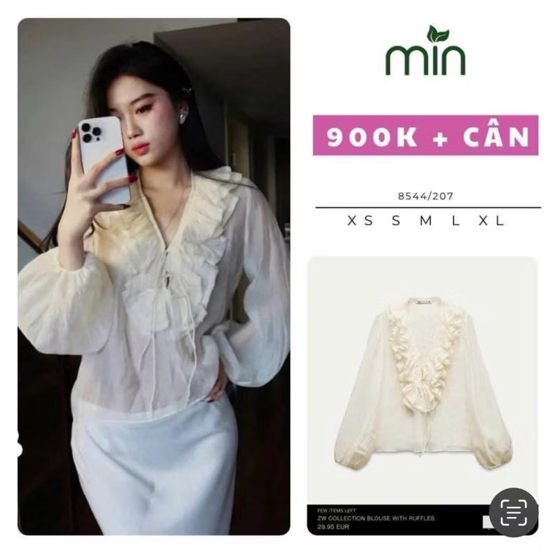 áo ZR cách điệu bèo ngựcH48