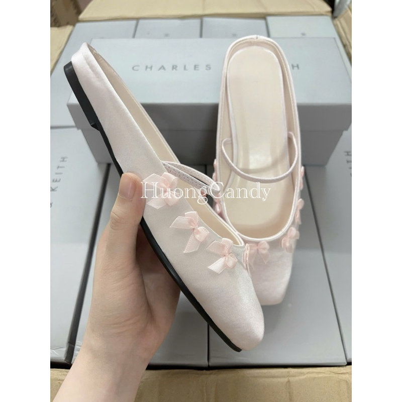 (Sẵn-lùi 1sz) Sục CK hồng phấn nơ viền FULLBOXH65