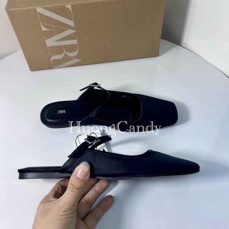Sục Z mũi vuông lụa trơn FULLBOXH398