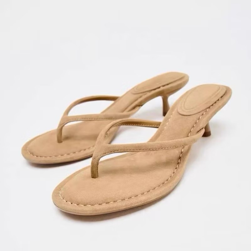 Guốc Xỏ Ngón Z nâu tây FULLBOX(sẵn)(lui 1 sz)H428/8823/T1.4+5