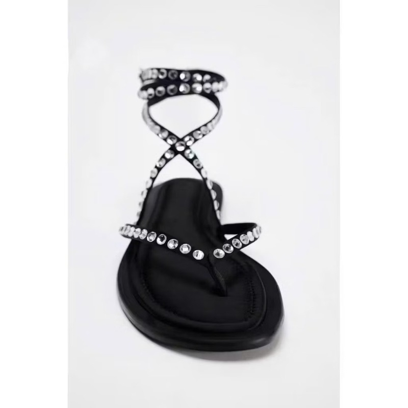 Sandal Z dây đá cuốn nhiều vòng FULLBOX (Sẵn)H411