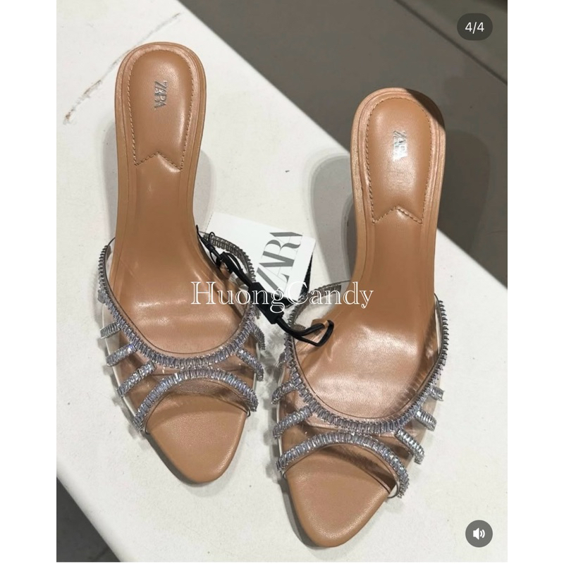 (Lùi 1sz-Sẵn) Guốc Đá Z sang chảnh H404