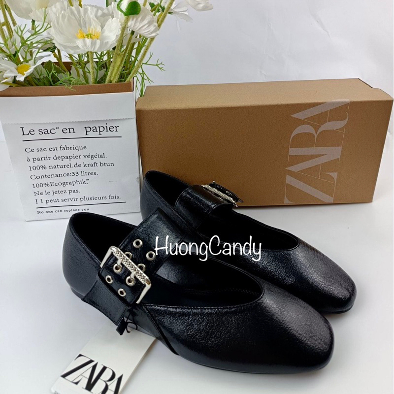 Giày ZR quai to khoá vuông FULLBOX (hàng sẵn)H157
