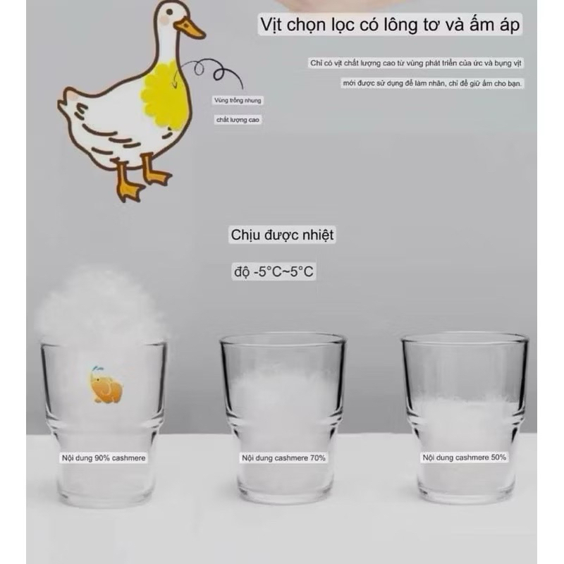 Áo phao chuẩn lông vũ bé trai/gái QCCC (sẵn)H120