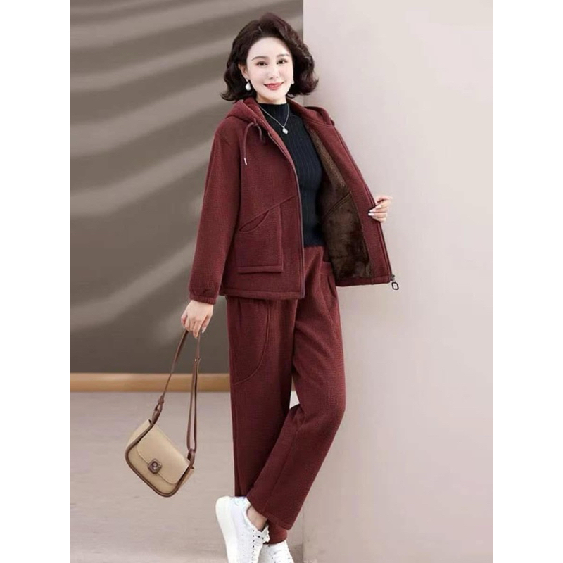 Bộ lót lông trung niên cho mẹ/bà[sẵn]H105