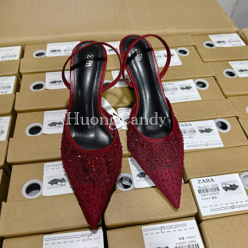 Giày ZR đá đỏ luxury FULLBOX ( Hàng sẵn ) form chuẩnH102