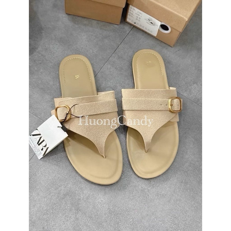 Dép Zét Xỏ Ngón Da Lộn FullboxH463/6308-1/T1.4