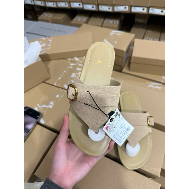 Dép Zét Xỏ Ngón Da Lộn FullboxH463/6308-1/T1.4