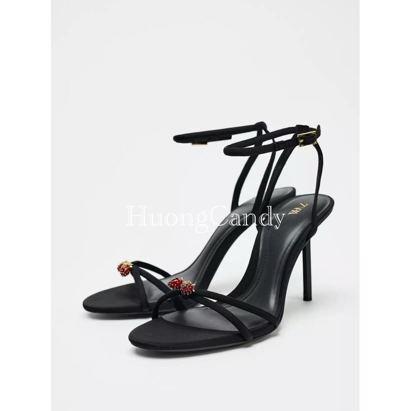 Sandal Da.R Đá Đỏ Dâu Tây FullBox(sẵn) H435