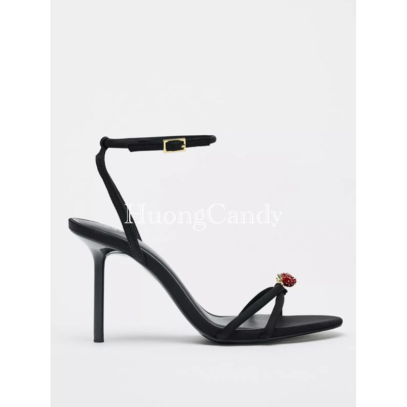 Sandal Da.R Đá Đỏ Dâu Tây FullBox(sẵn) H435