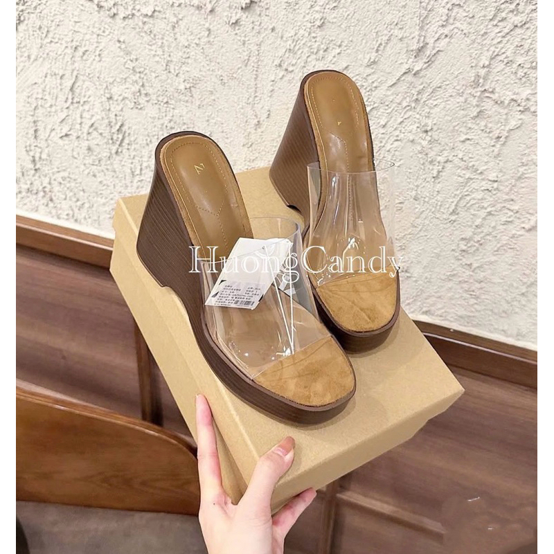 Xuồng Z mica đế giả gỗ siêu tôn da nâu đậm FULLBOXii H439