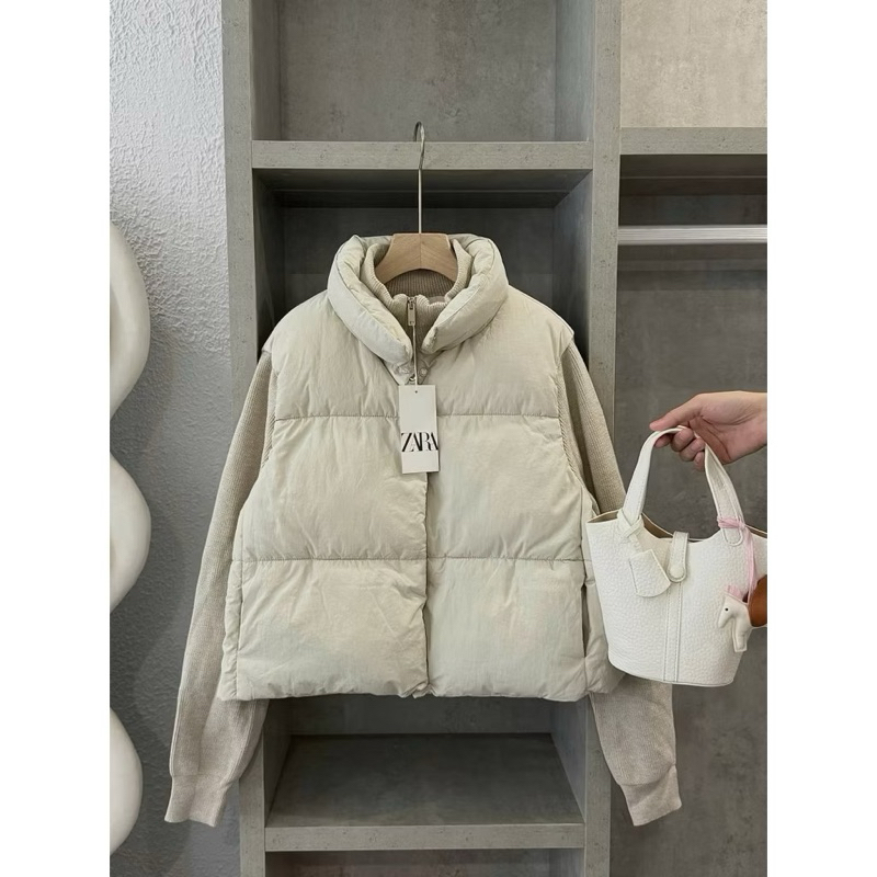 Áo Phao Zet Tay len dáng mới[Loại 1][Sẵn]-H477