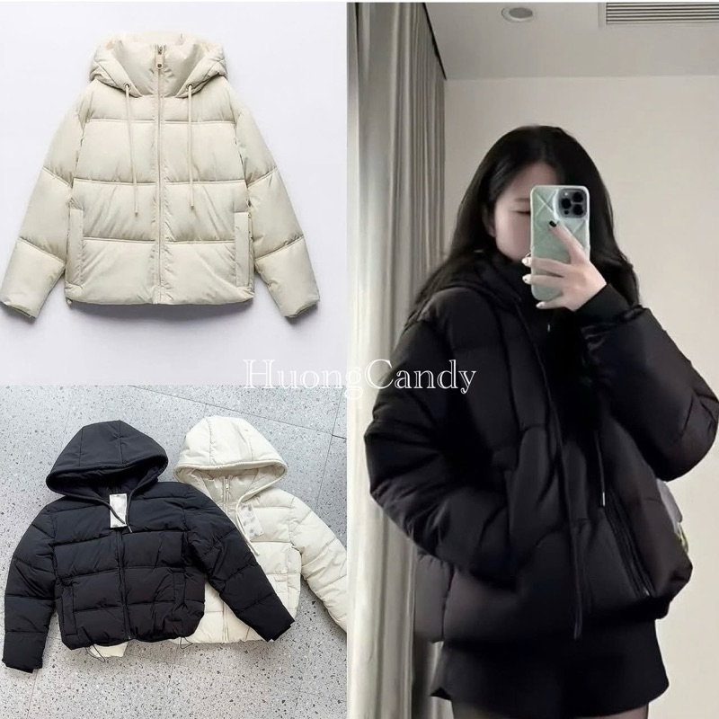 Áo Phao Ấm Có Mũ Zet Rờ [Sẵn]-H467