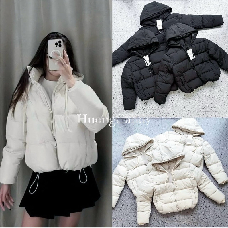 Áo Phao Ấm Có Mũ Zet Rờ [Sẵn]-H467