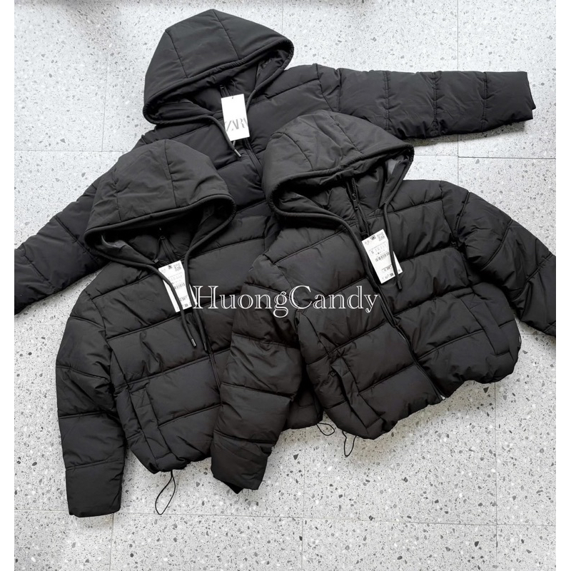 Áo Phao Ấm Có Mũ Zet Rờ [Sẵn]-H467