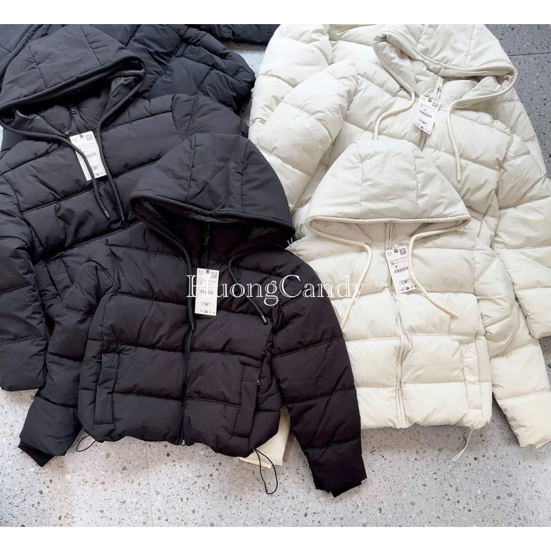 Áo Phao Ấm Có Mũ Zet Rờ [Sẵn]-H467