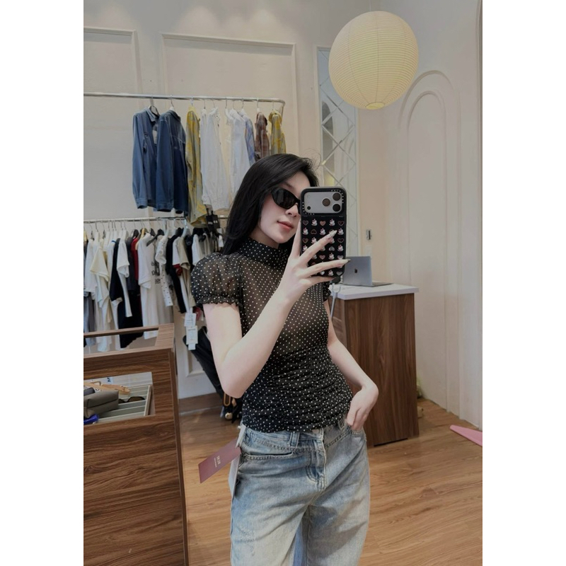 Áo Chấm Bi WGWE W8825#H580