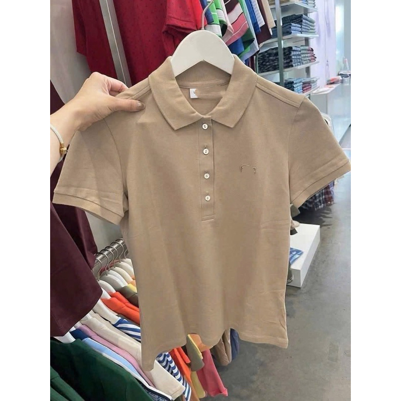 Áo Cá Polo Nâu tây Sẵn H578