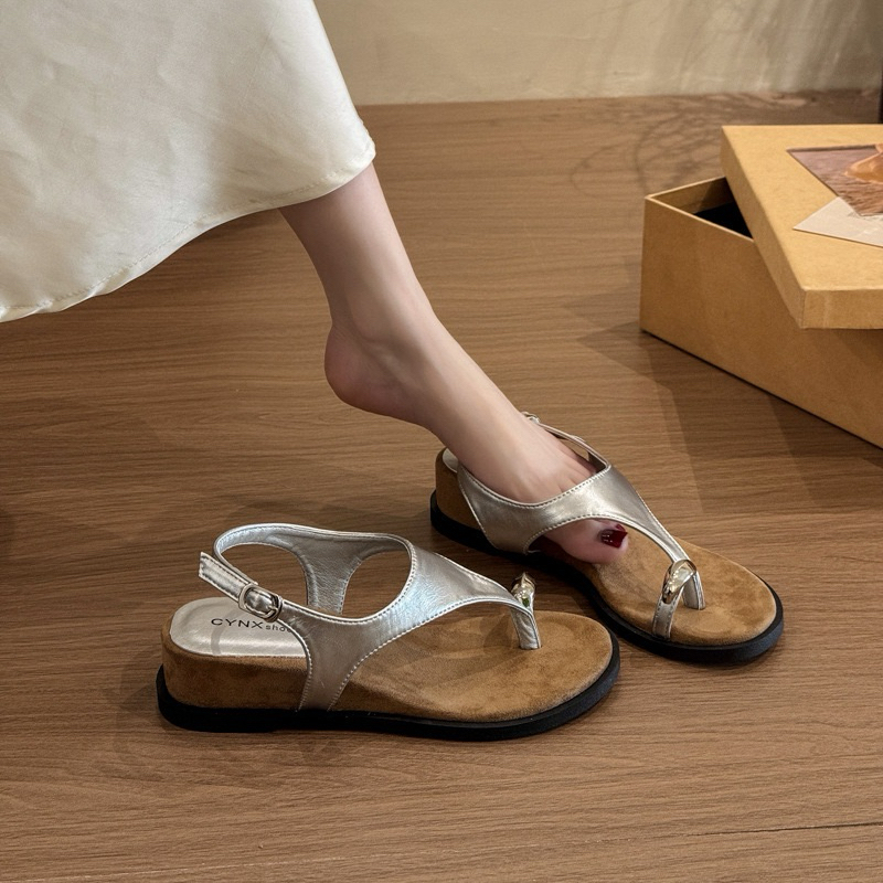 Sandal 4cm xỏ ngón da lộn FULLBOX( chuẩn sz) / TX-929/T2.5A /H584/