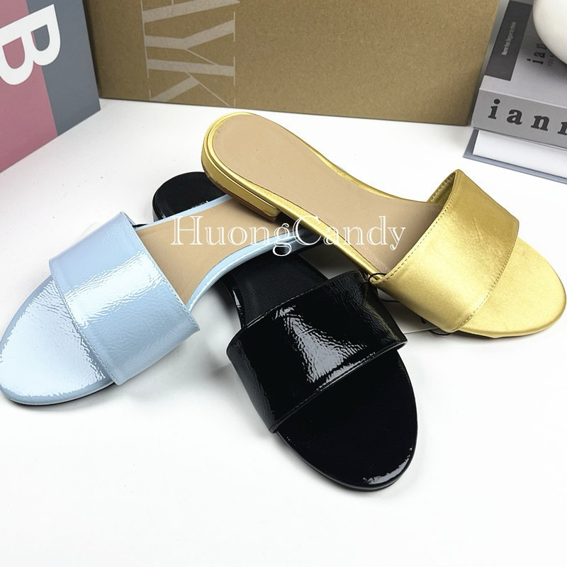 Dép Z Quai đen ngang dáng mợ Fullbox(sẵn)-H460/5802/TG1