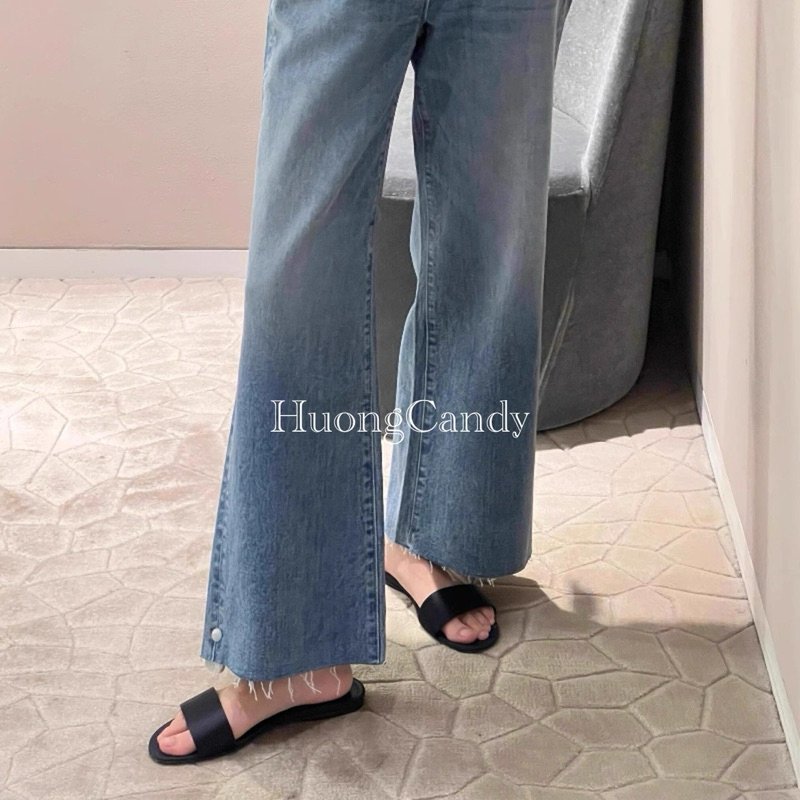 Dép Z Quai đen ngang dáng mợ Fullbox(sẵn)-H460/5802/TG1