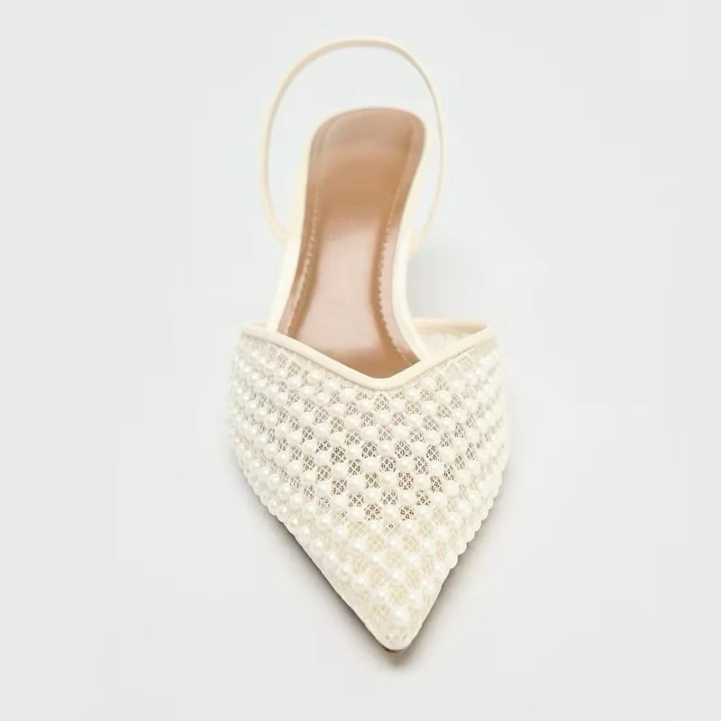 Giày Slingback Z ngọc sang xịn mịn FULLBOX(sẵn)-H444