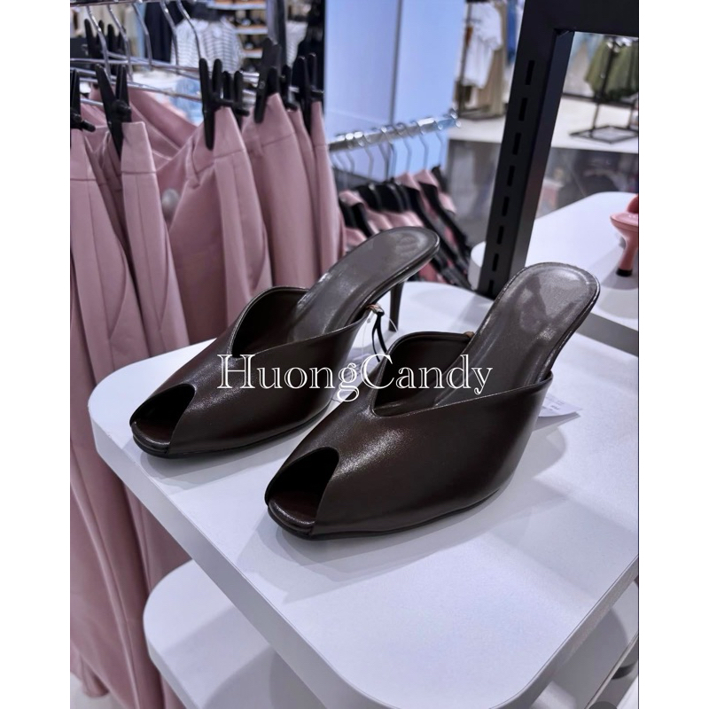 Guốc Ra xanh/ đen dáng phễu FULLBOXii-(sẵn) H462/102/T2.1B