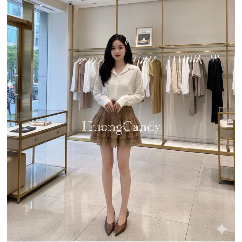 Sandal Slingback Nâu đậm Fullbox(sẵn)-H469/051-7/T2.5A